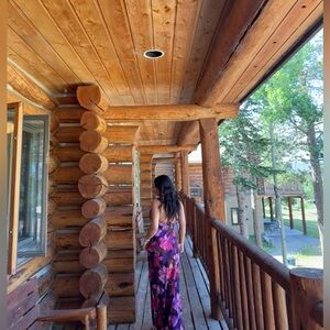 Princess Polly Floral Maxi Dress - Red and Pink